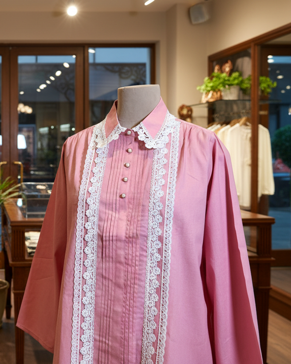 Pink and white coord set