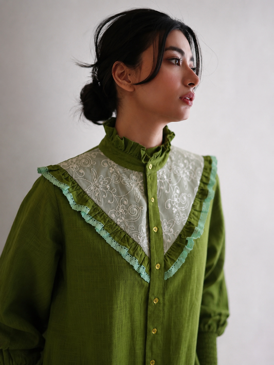 Women Green Coordinate Set