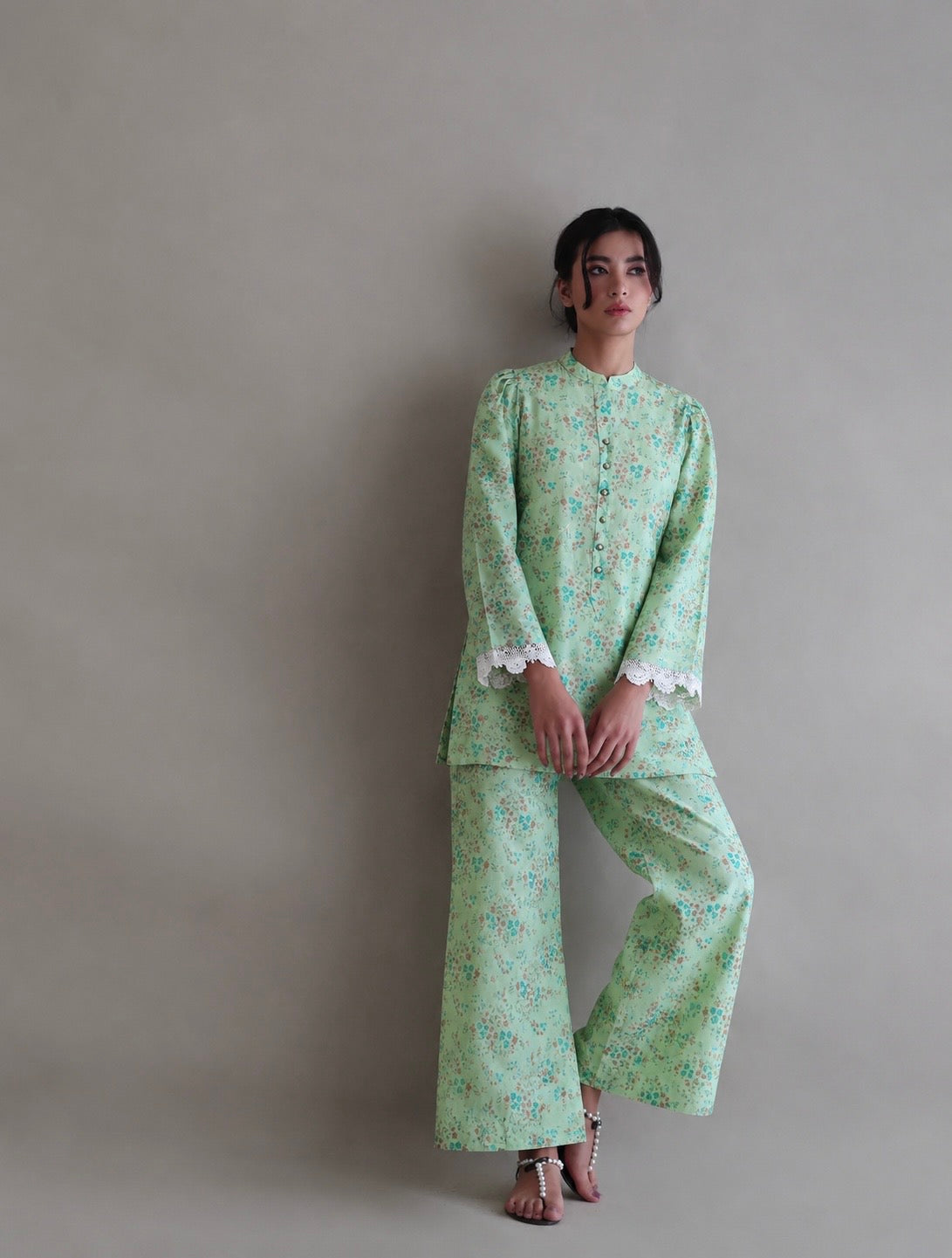 Women Turquiouse coordinate set