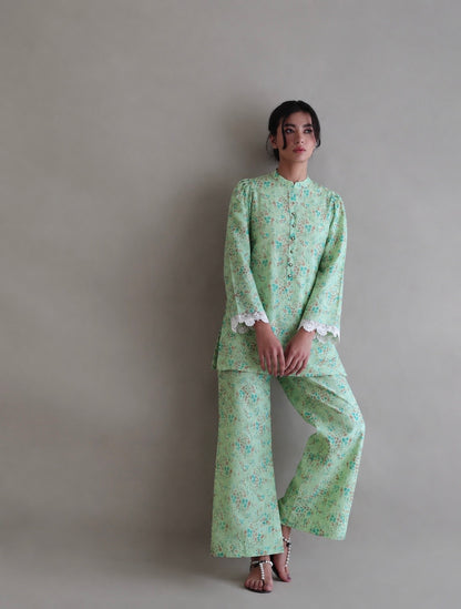 Women Turquiouse coordinate set
