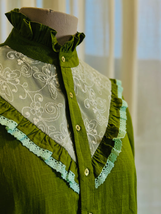 Women Green coordinate set