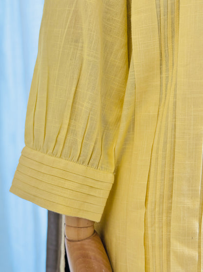 Women Yellow Kurta Set with Dupatta