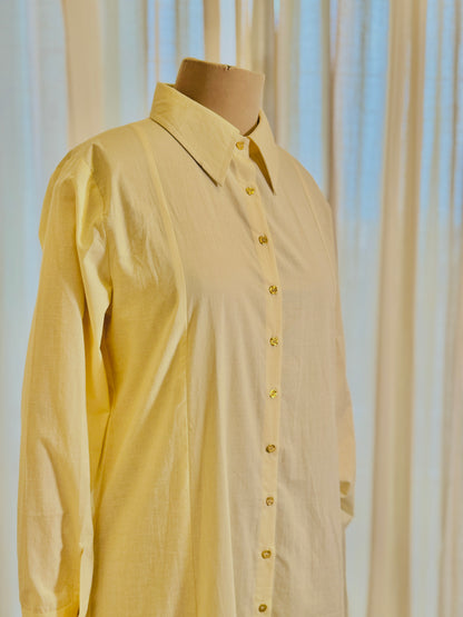 Women Yellow and Burgandy kurta set