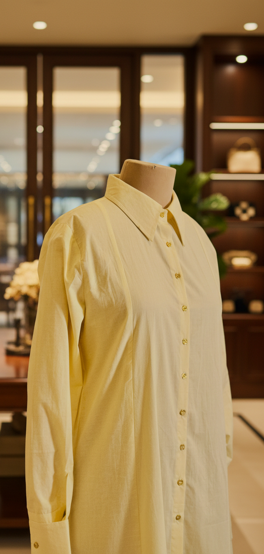 Women Yellow and Burgandy kurta set