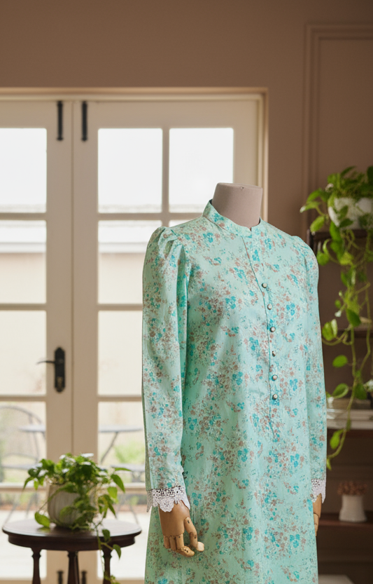 Women Turquiouse coordinate set