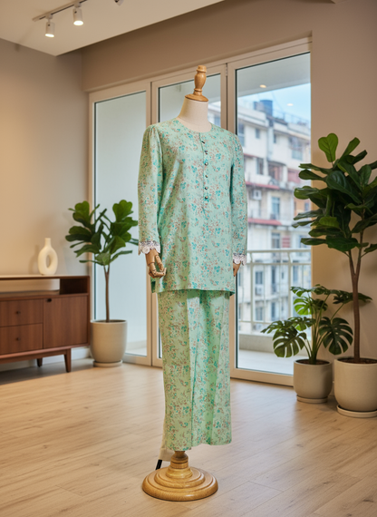 Women Turquiouse coordinate set