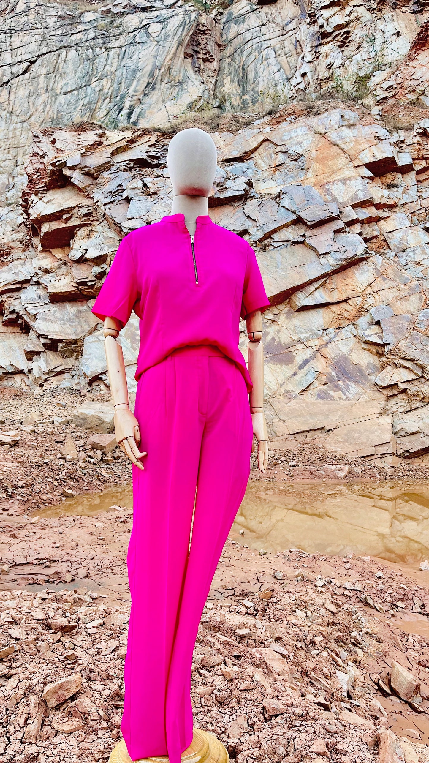 Women Hot pink Coordinate Set - Ziona MuL