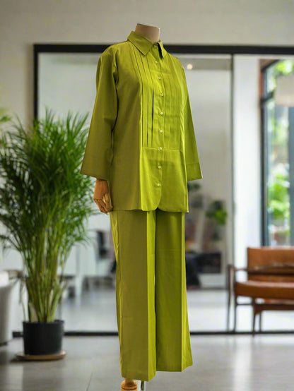 Women Green co-ord Set