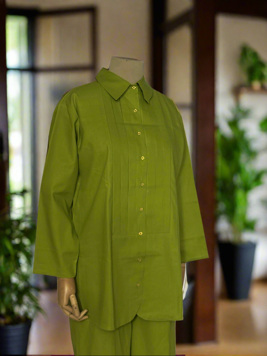 Women Green co-ord Set