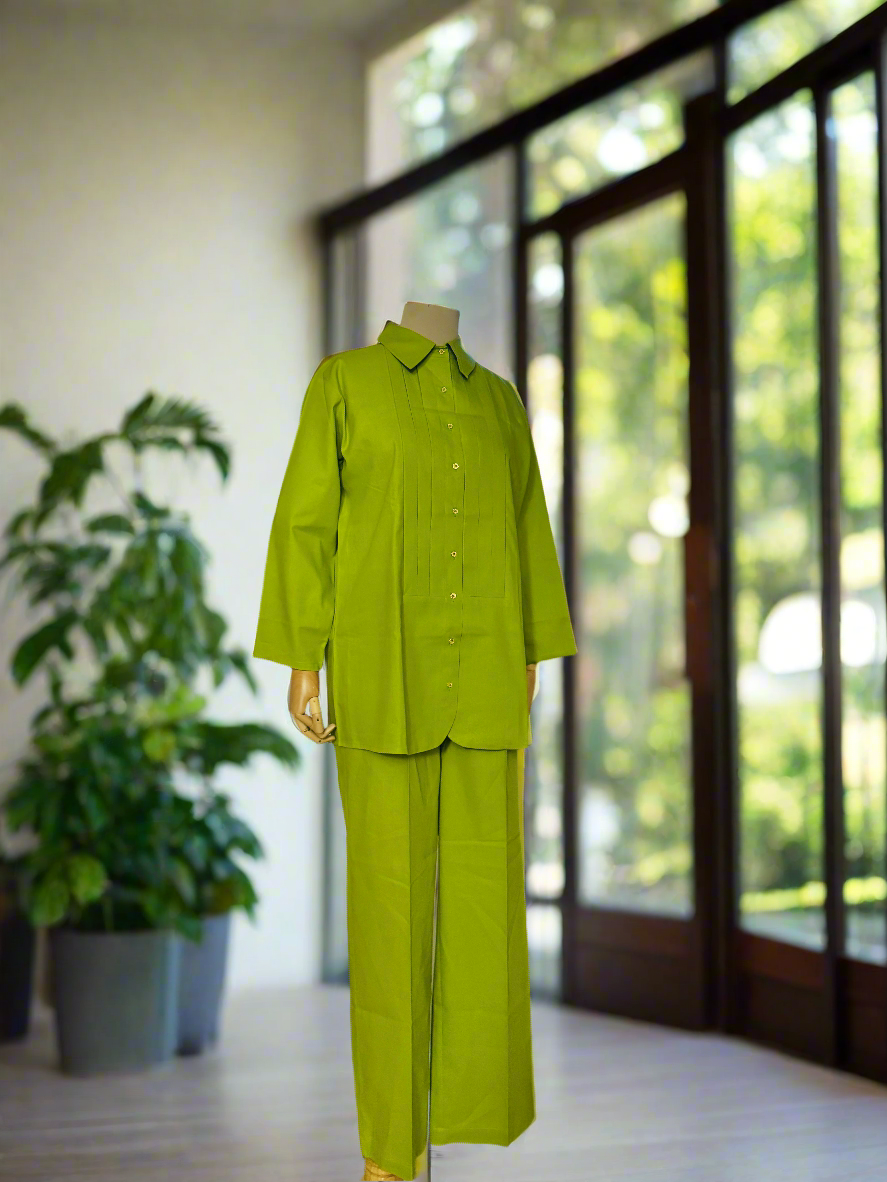 Women Green co-ord Set