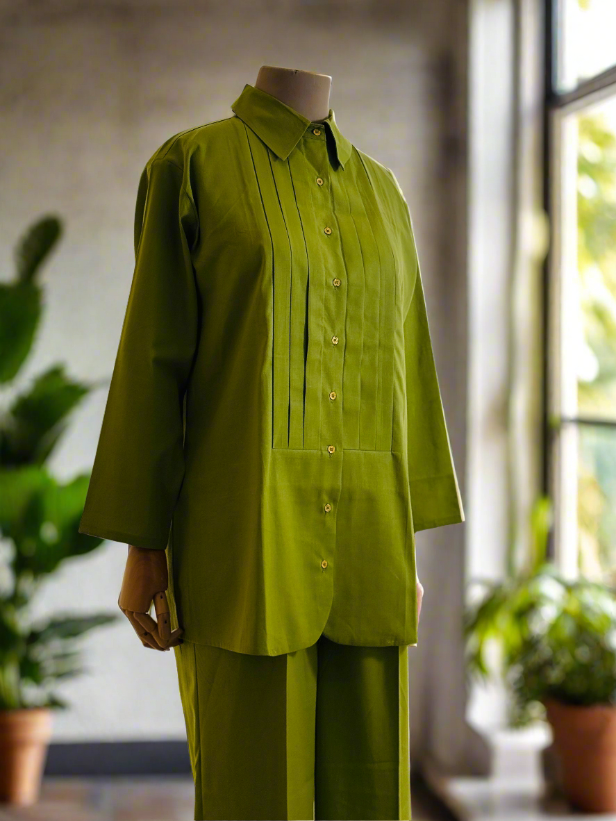 Women Green co-ord Set